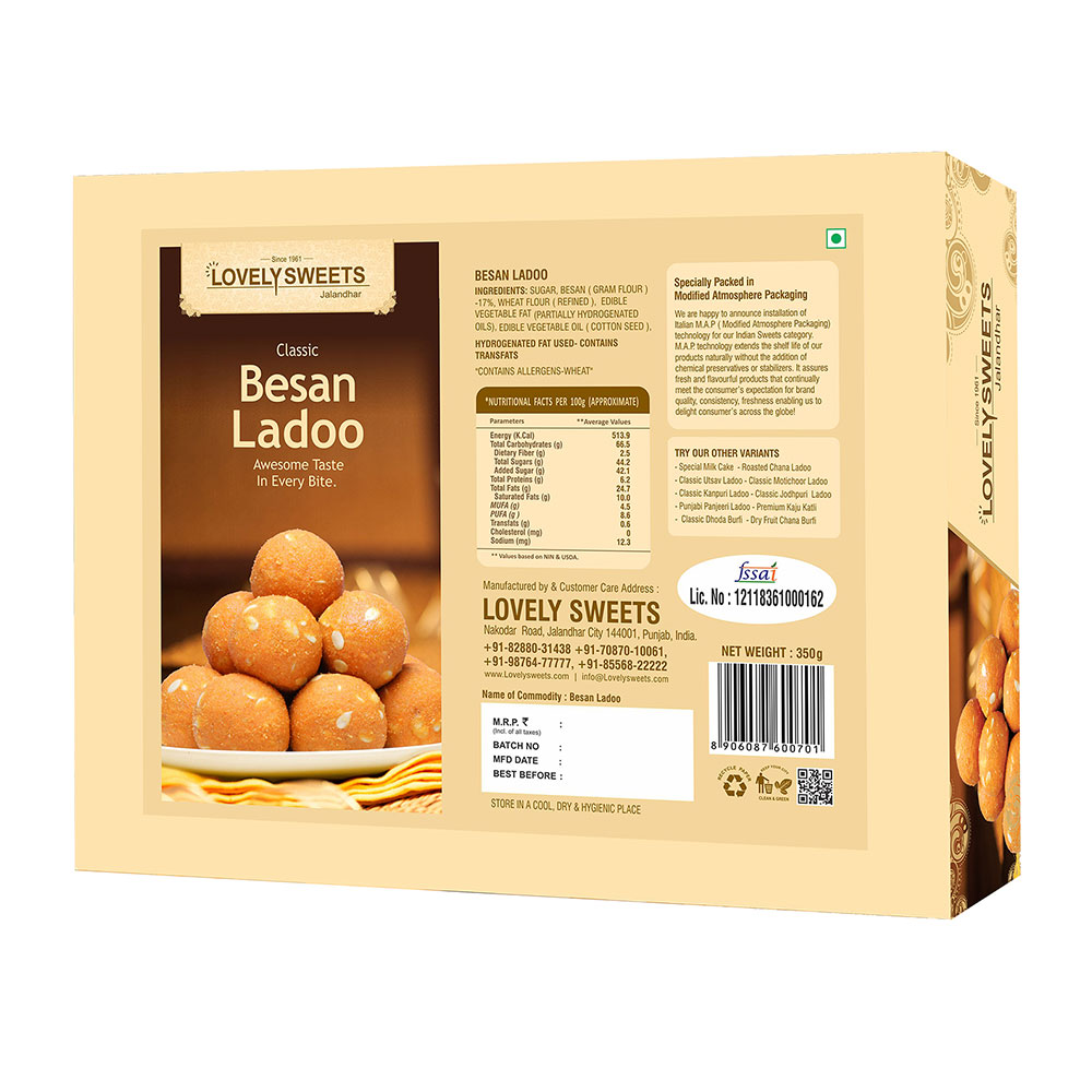 Besan Ladoo (350 gms) - Image 4