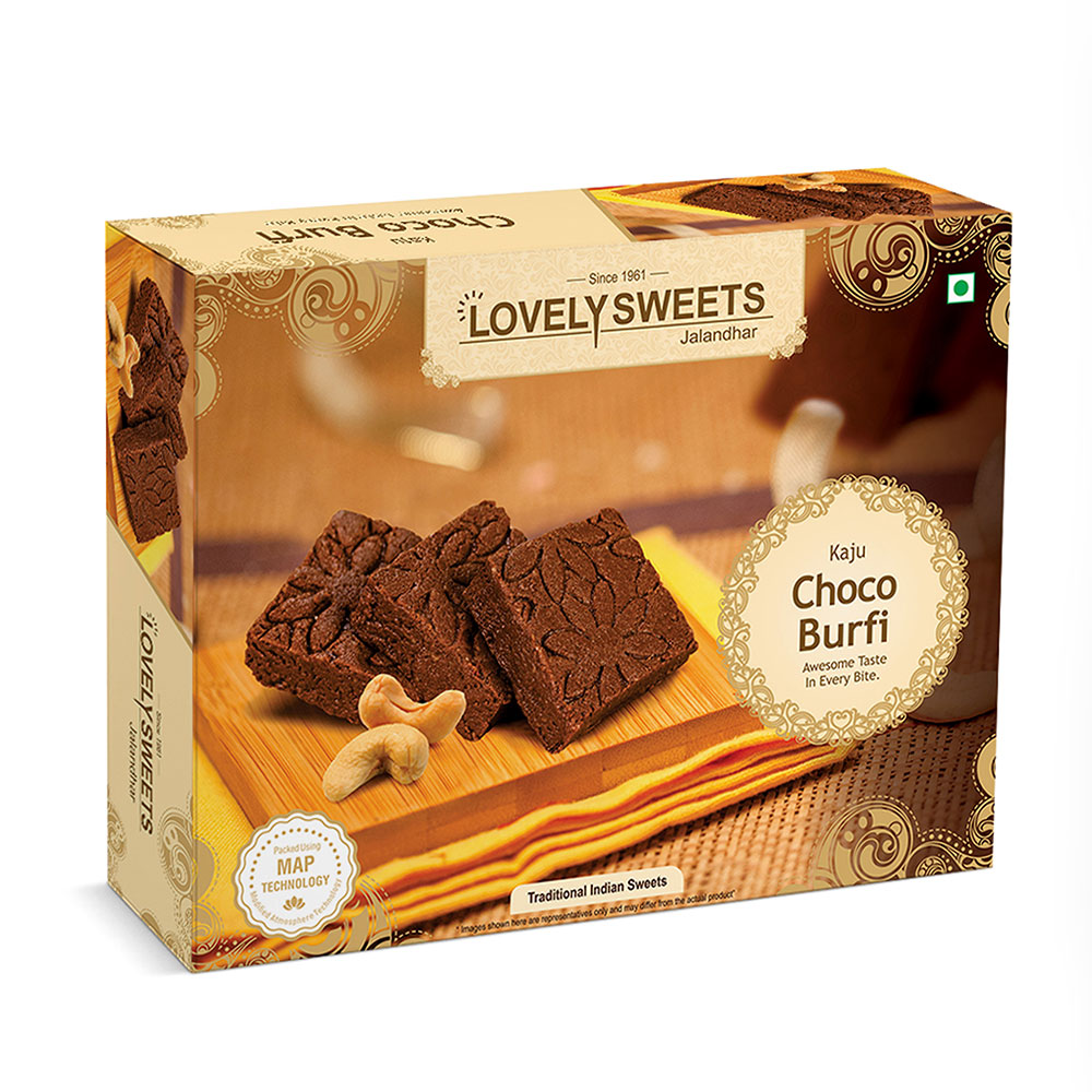 Kaju Choco Burfi