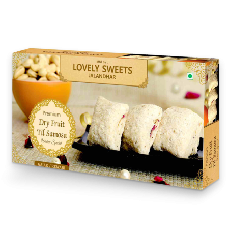 Dry Fruit Til Samosa