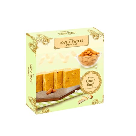 Badam Chana Burfi (400 gms)