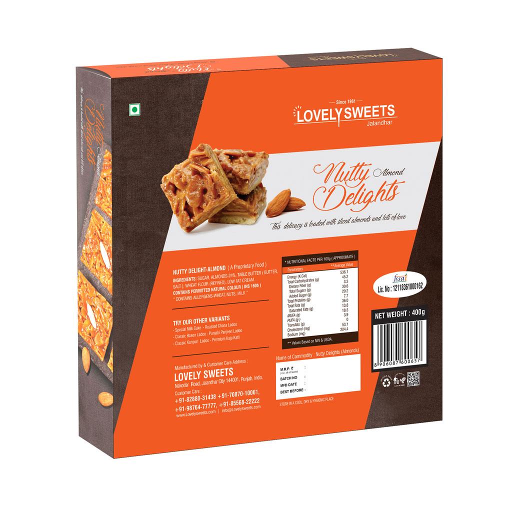 Almond Nutty Delight (400 gms) - Image 3