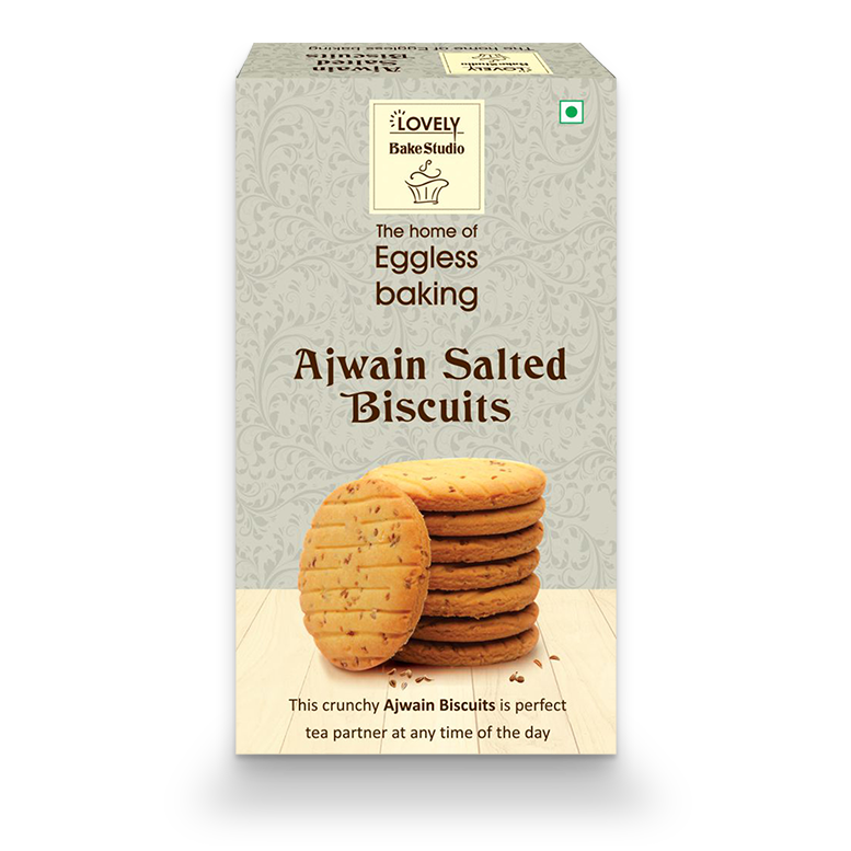 Ajwain Salted Biscuits (400 gms)