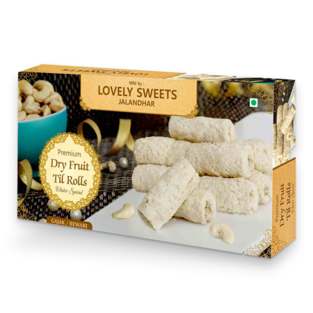 Dry Fruit Til Rolls