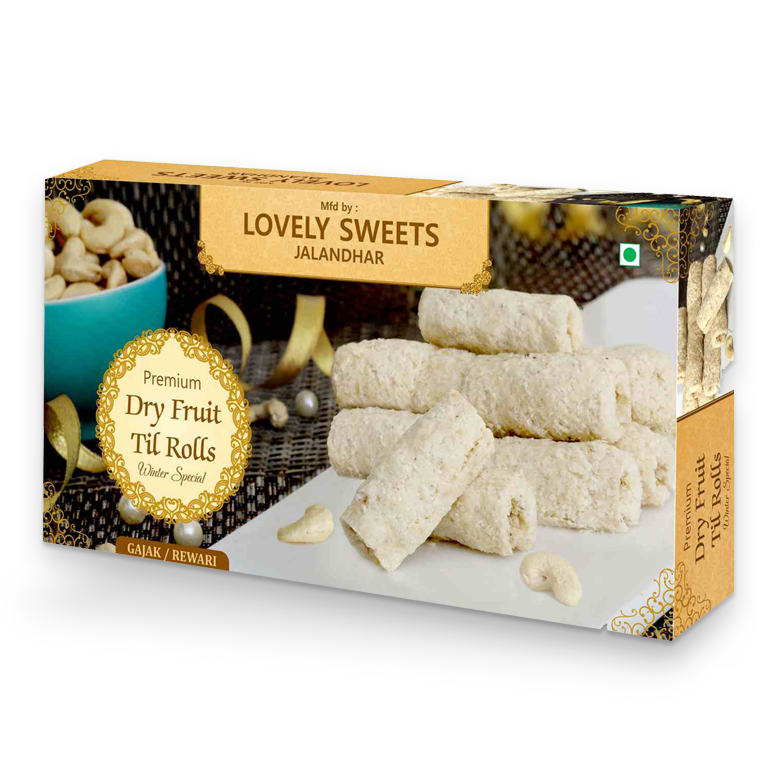 Dry Fruit Til Rolls