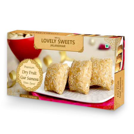 Dry Fruit Gur Samosa